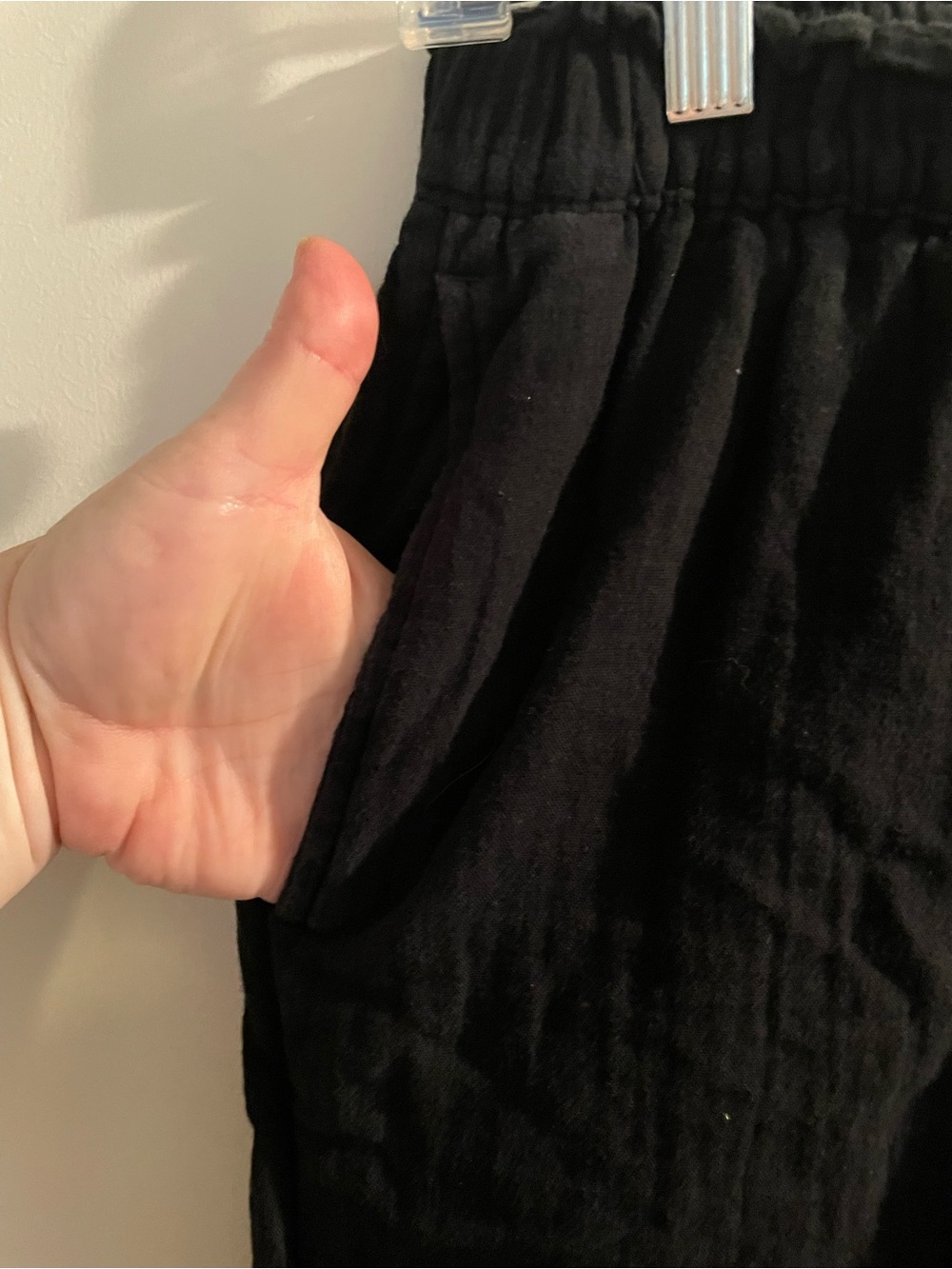 Old Navy wide leg 100% cotton pants - Picture 4 of 5